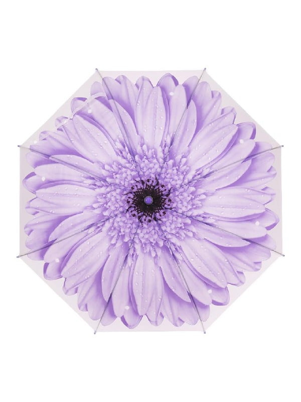 Парасолька "Квітка" фіолетова (62 см) | 6358392