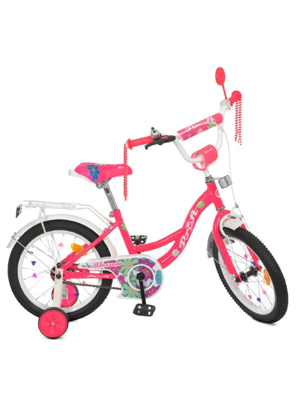 Велосипед детский малинового цвета (16 дюймов) | 6359707