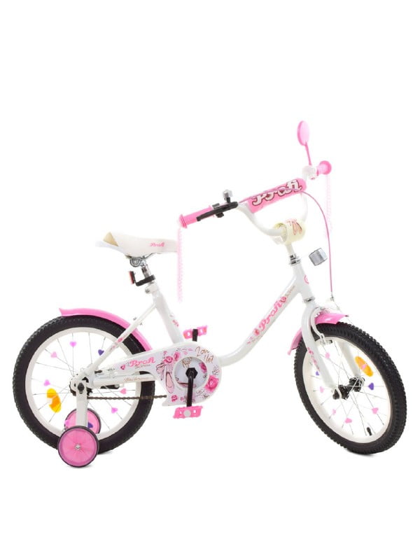Велосипед дитячий рожевий (16 дюймів) | 6359723