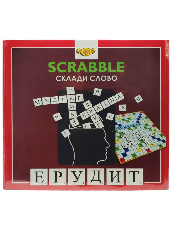 Настільна гра "Склади слово. Ерудит. SCRABBLE" | 6361060