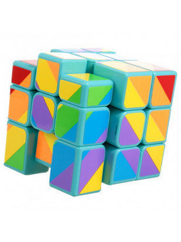 Кубик рубика Радужный 3х3 Зелёный | 6365639