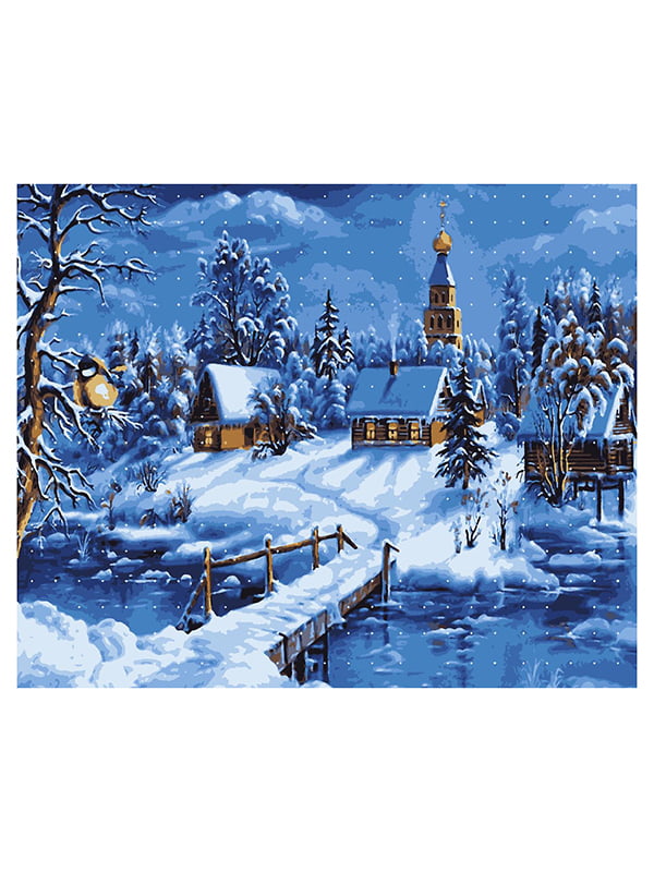 Картина за номерами Зима (50x60 см) | 6366154