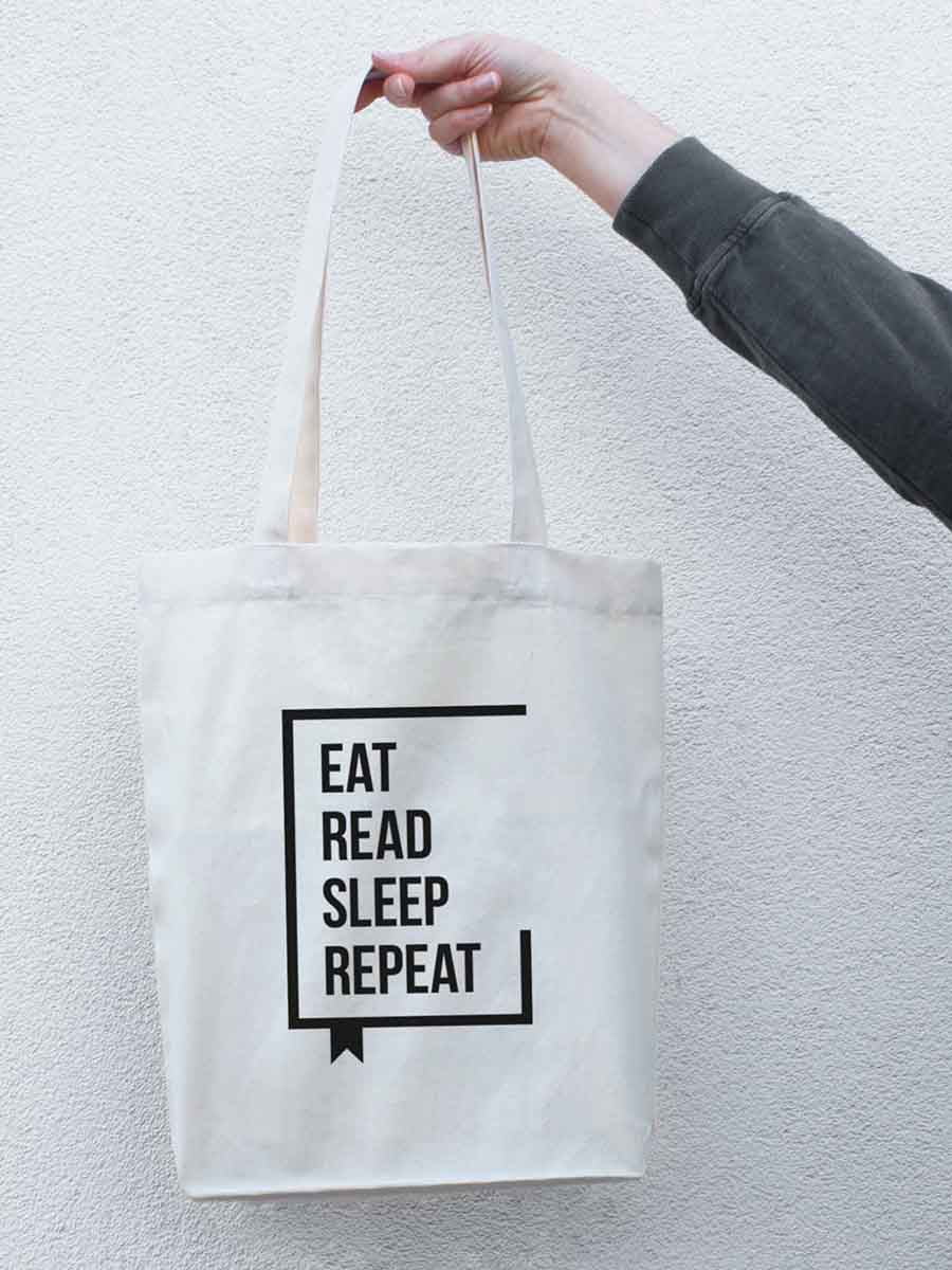 Екосумка "Eat Read Sleep Repeat" | 6376865