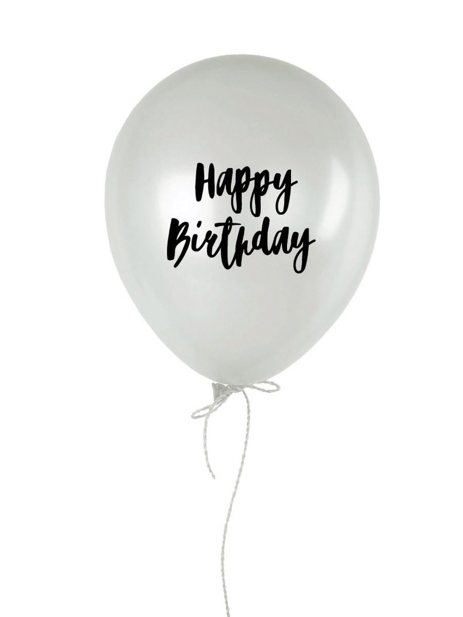 Шарик надувной "Happy birthday" | 6377814