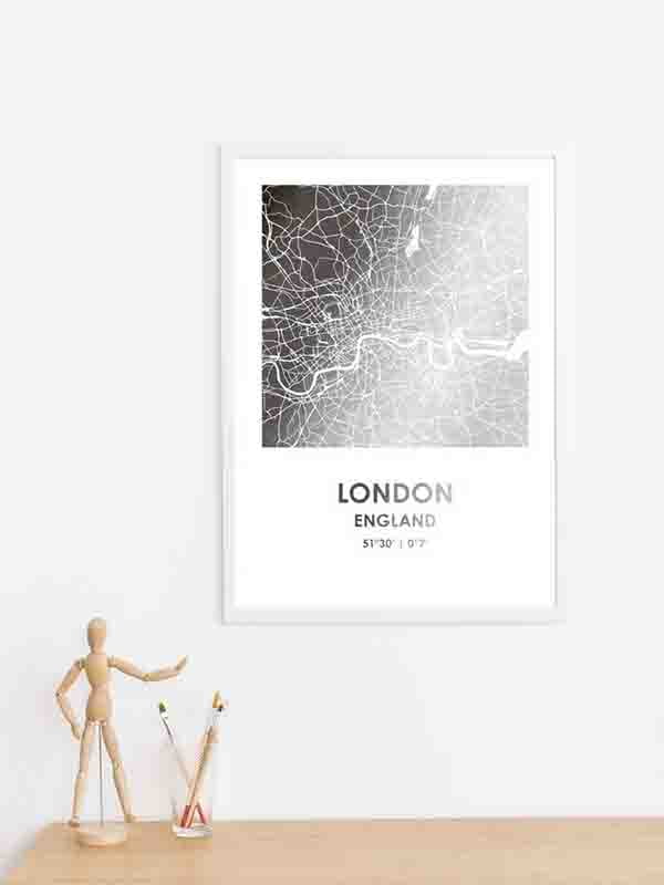 Постер "Лондон / London" фольгований А3 | 6378782