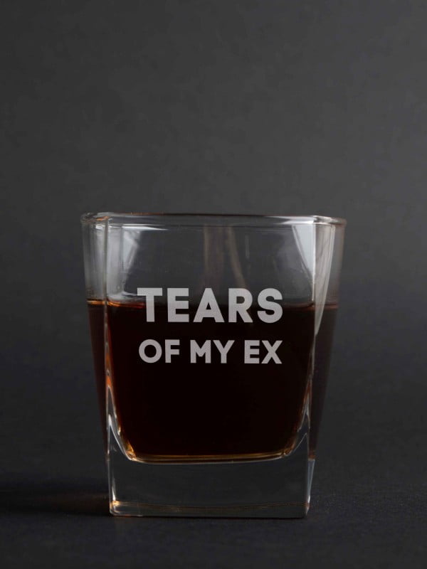 Склянка для віскі "Tears of my ex" | 6379531