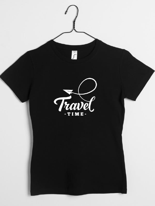 Жіноча футболка "Travel time" | 6380633