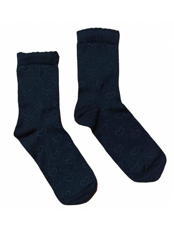 Шкарпетки середньої довжини чорні | 6372213