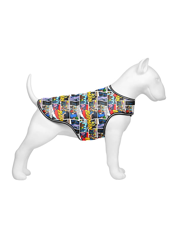 Курточка-накидка для собак, малюнок "Бетмен комікс", розмір XS | 6392312