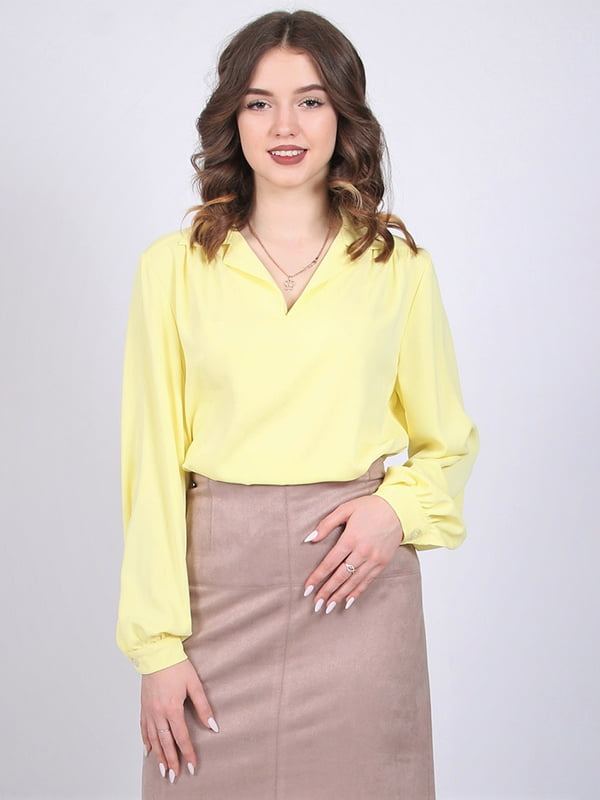 Блуза желтая | 6397961