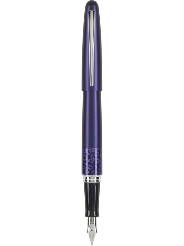 Корпус ручки БЕЗ ПЕРА, євро версія (синій із вставкою леопард) | 6399748