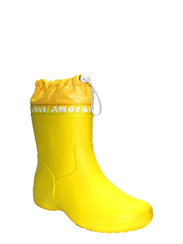 Сапоги резиновые желтые | 6401669