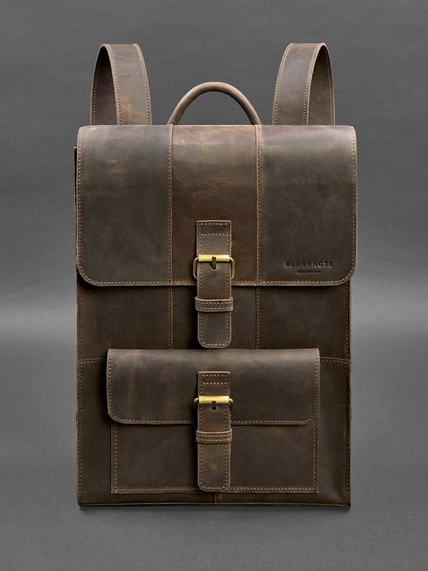 Рюкзак темно-коричневий | 6403494