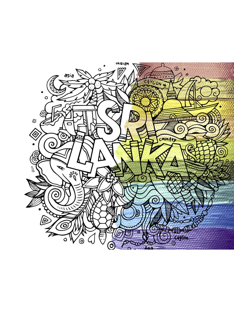 Картина за номерами "Шрі-Ланка" (40х50 см) | 6424434