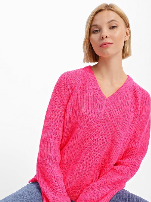 Пуловер рожевий | 6425137