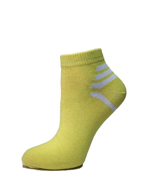 Шкарпетки короткі жовті | 6425262