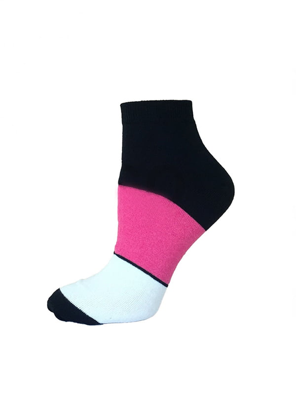 Шкарпетки короткі різнокольорові | 6425264