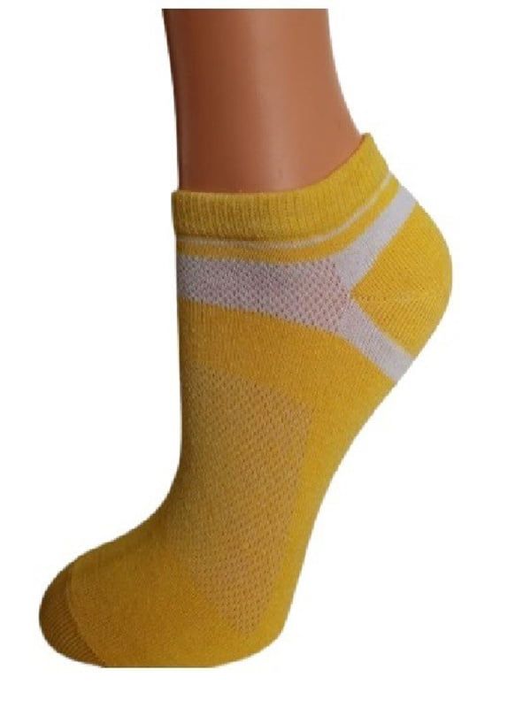Шкарпетки короткі жовті | 6425350