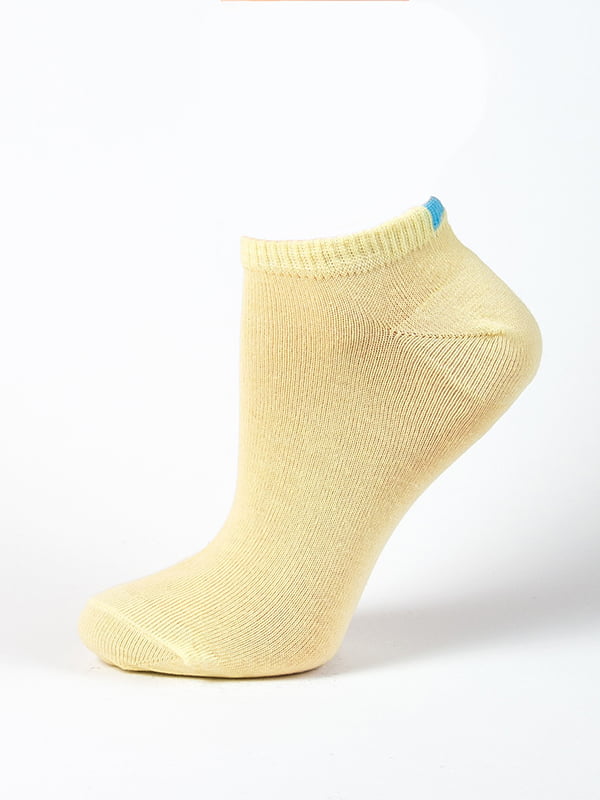 Носки короткие желтые | 6425405