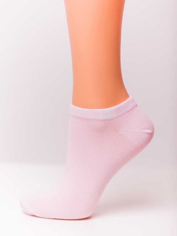 Носки короткие розовые | 6425410