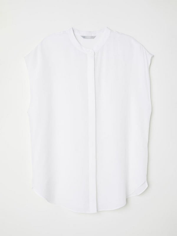 Блуза біла шовкова | 6433215