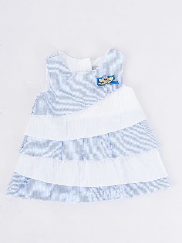 Сукня біло-блакитна | 6433641