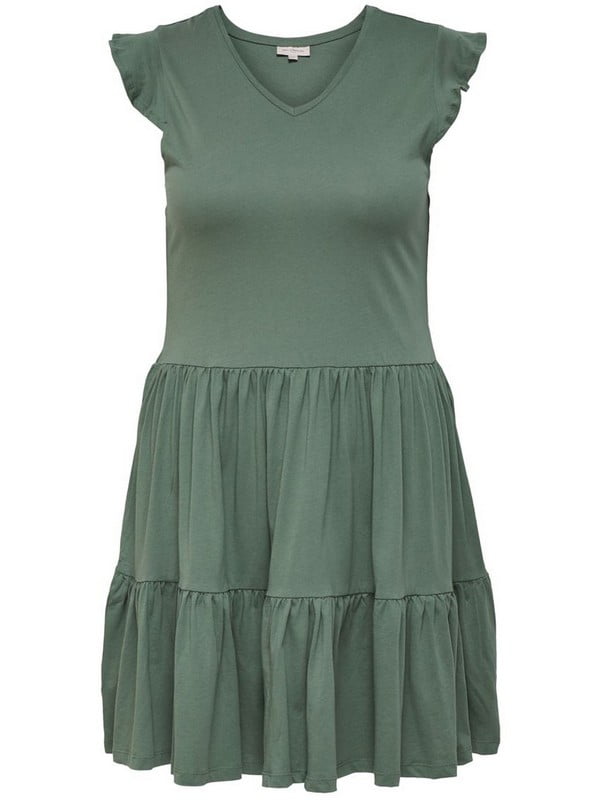 Сукня А-силуету зелена | 6434177