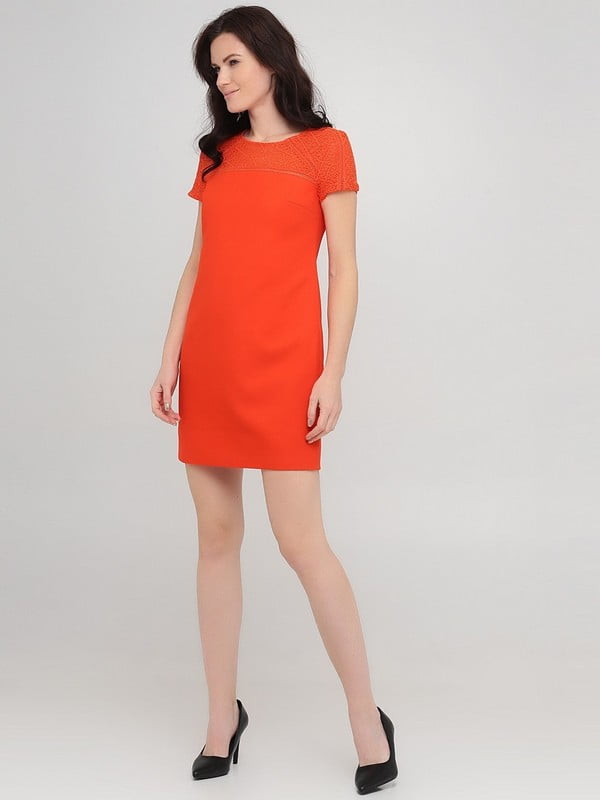 Сукня-футболка помаранчева | 6434616