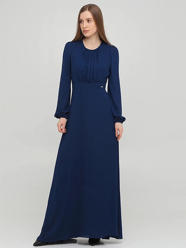 Сукня А-силуету синя | 6436956