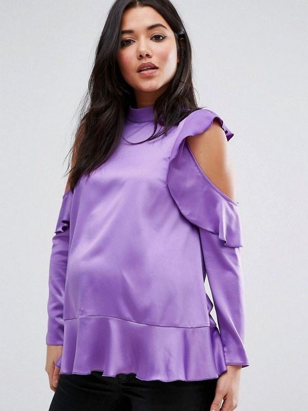 Блуза фиолетовая | 6440496