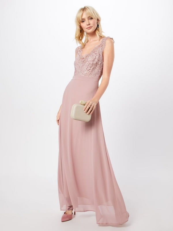 Платье А-силуэта розовое | 6441925