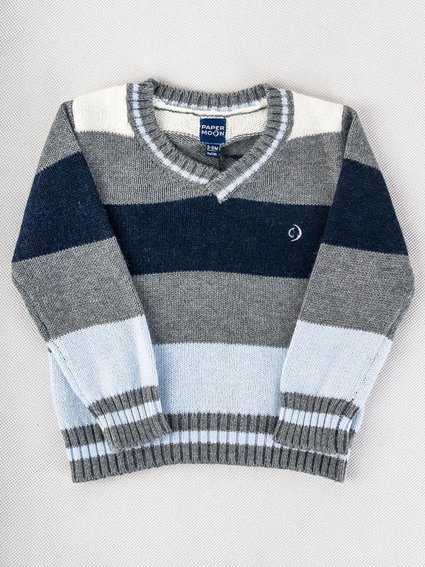 Пуловер триколірний | 6441956
