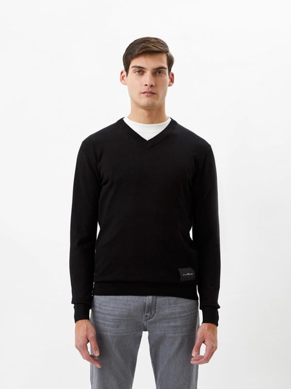 Пуловер чорний | 6443004