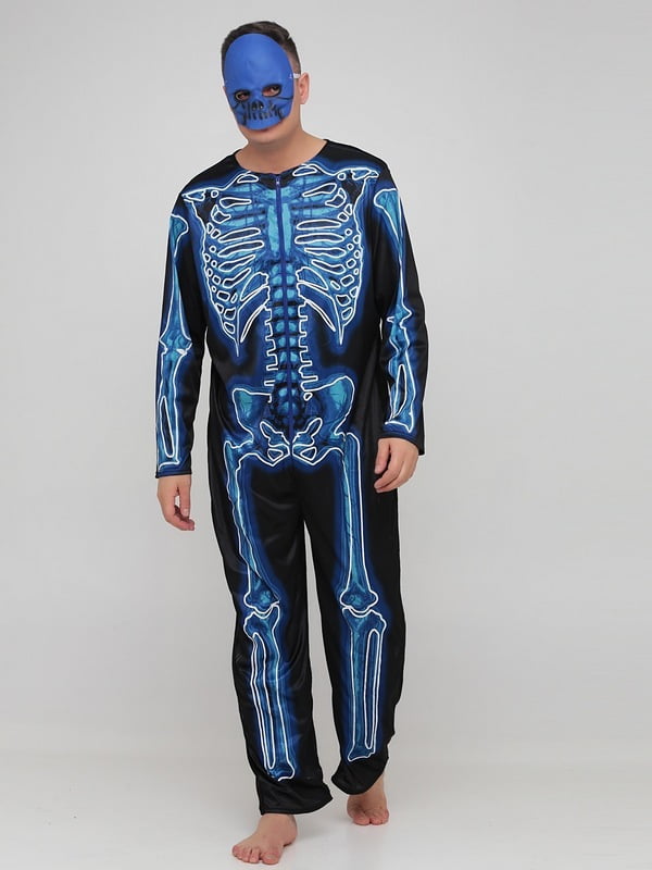 Маскарадный костюм скелет | 6444297