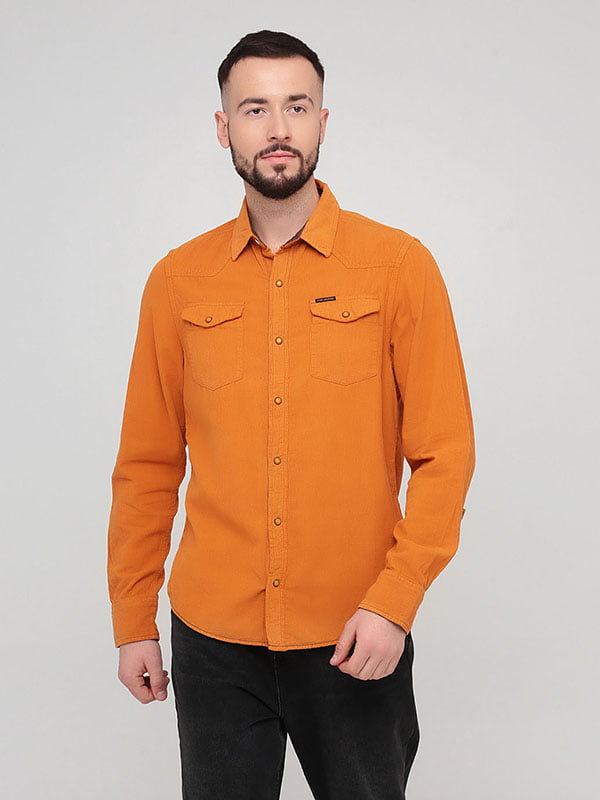 Рубашка оранжевого цвета | 6445200