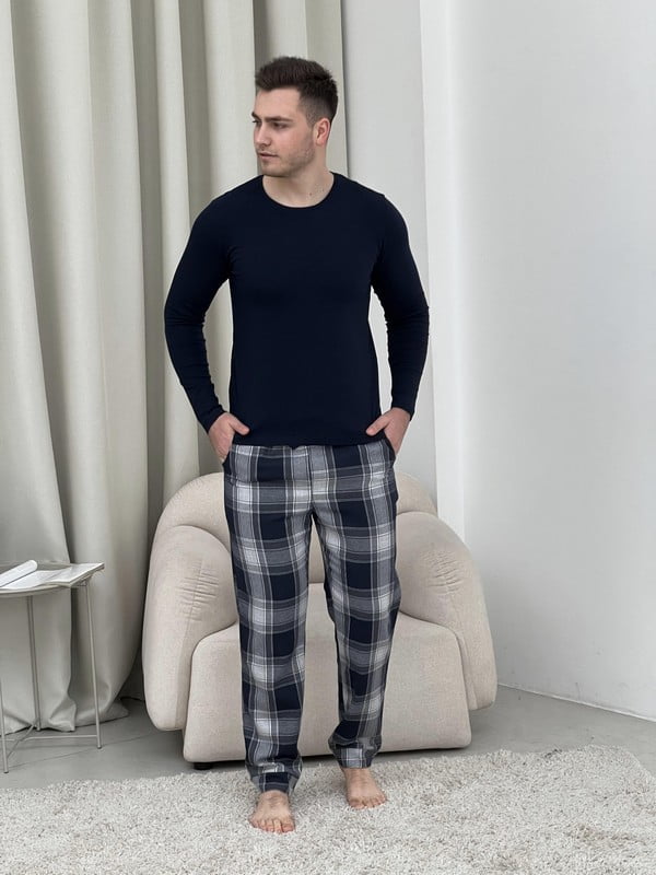 Пижама: лонгслив и штаны | 6452576