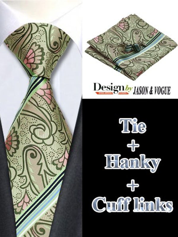 Подарочный набор: галстук, платок и запонки | 6456960