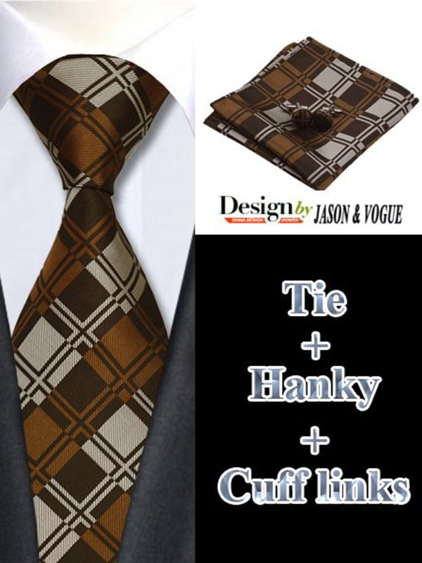 Подарочный набор: галстук, платок и запонки | 6456963