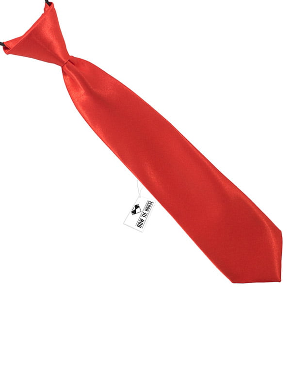 Краватка червона на гумці | 6457279
