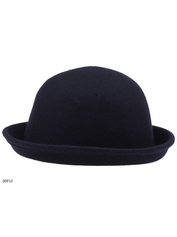 Шляпа темно-синяя фетровая | 6457703