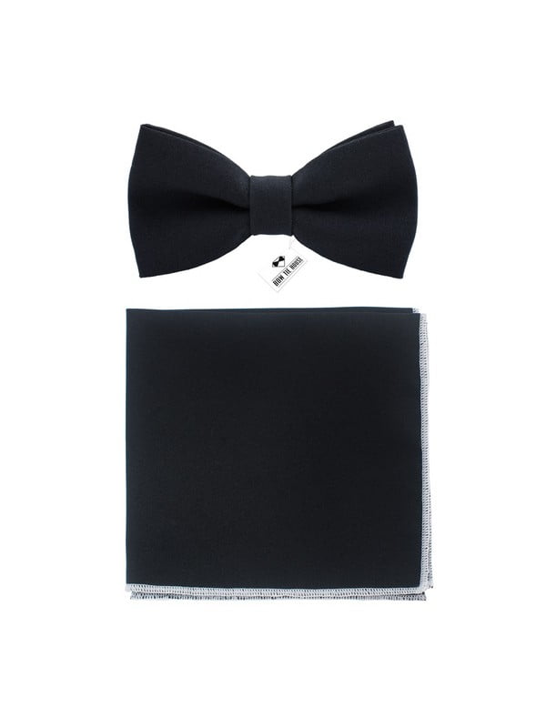 Набор: галстук-бабочка и носовой платок | 6458707