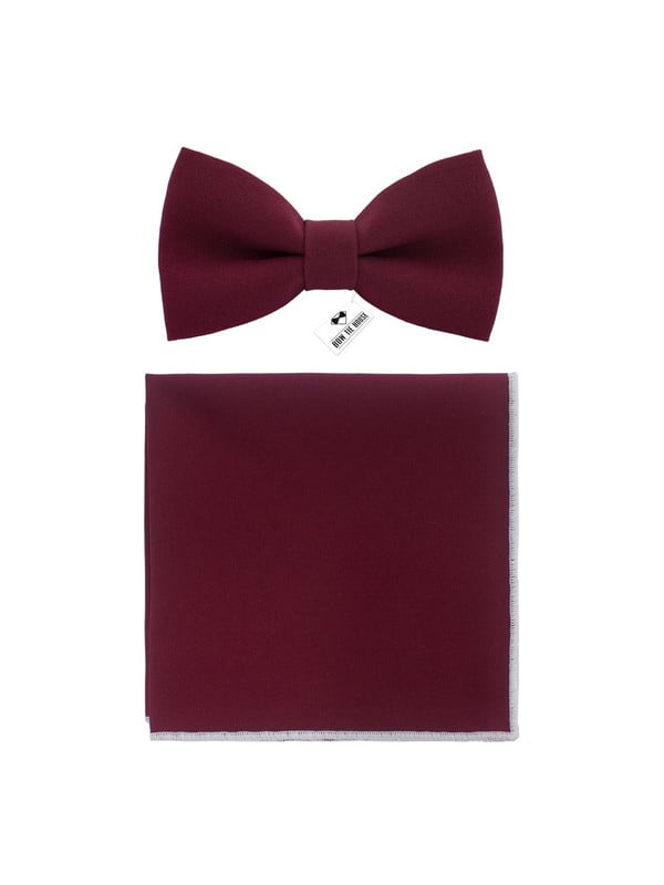 Набор: галстук-бабочка и носовой платок | 6458708