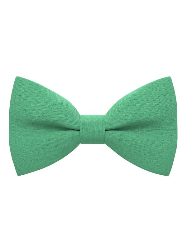 Краватка-метелик льняна м'ятно-зелена | 6459106