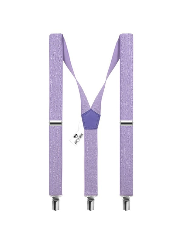 Підтяжки з люрексом кольору Purple | 6459321