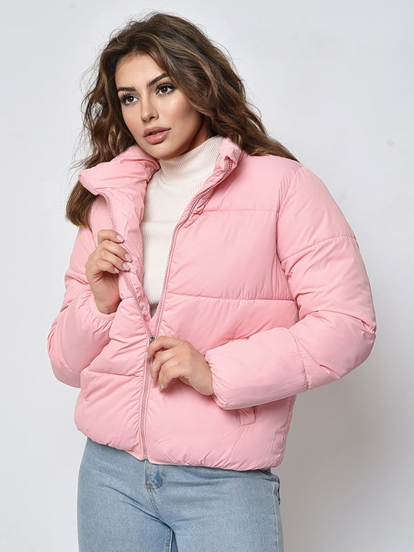 Куртка светло-розового цвета | 6489438