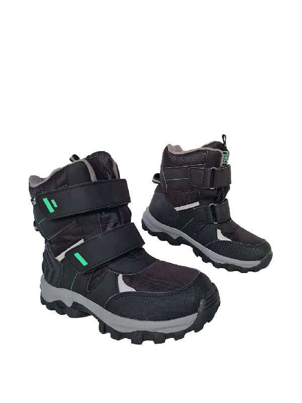 Ботинки черные водонепроницаемые | 6504239