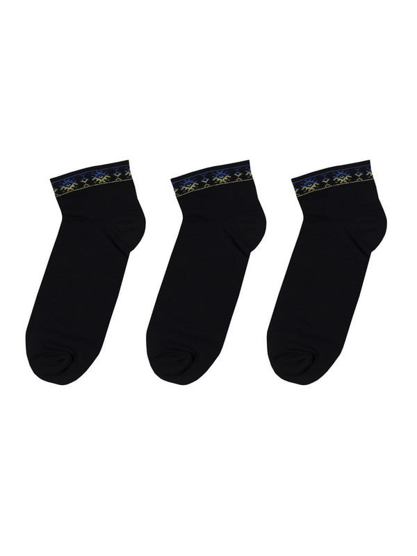 Комплект бавовняних укорочених шкарпеток | 6512472