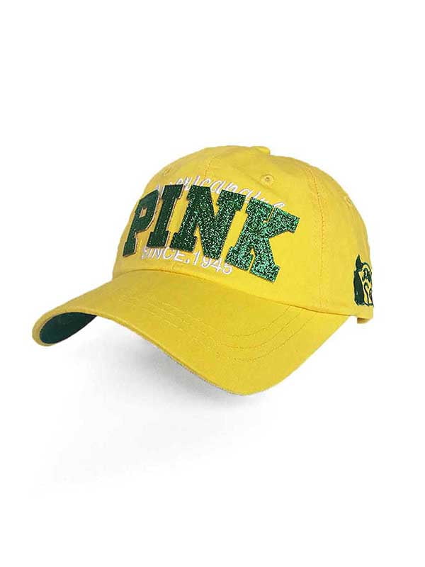Желтая бейсболка “Pink” | 6529906