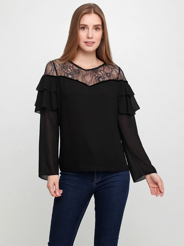 Блуза черная | 6542437