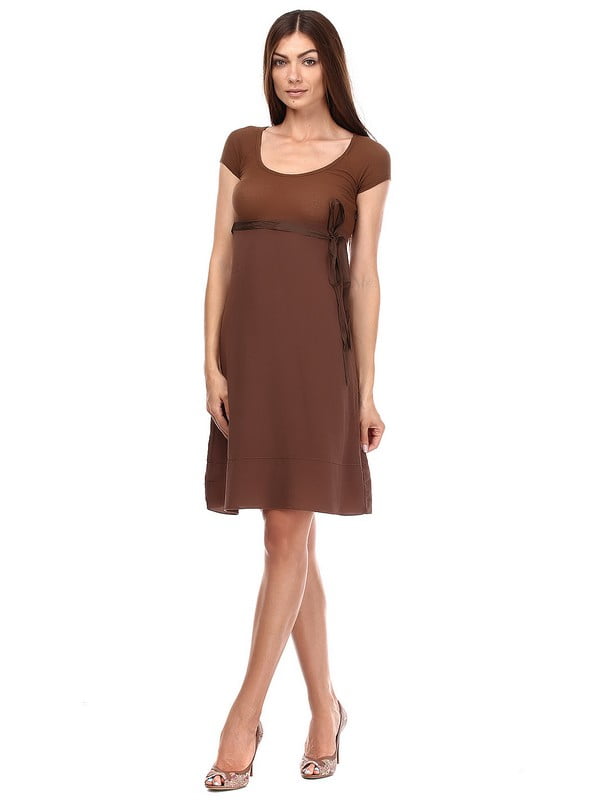 Сукня коричневого кольору | 6545178